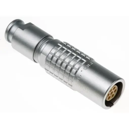 LEMO Circular Connector, 7 Contacts, Cable Mount, Socket, Female, IP50, 1B Series - PHG.1B.307.CLLD62Z product image