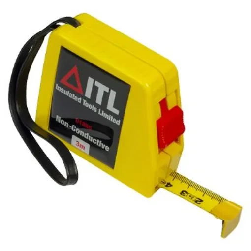 ITL Insulated Tools Ltd 3m Tape Measure, Metric - 01855 product image