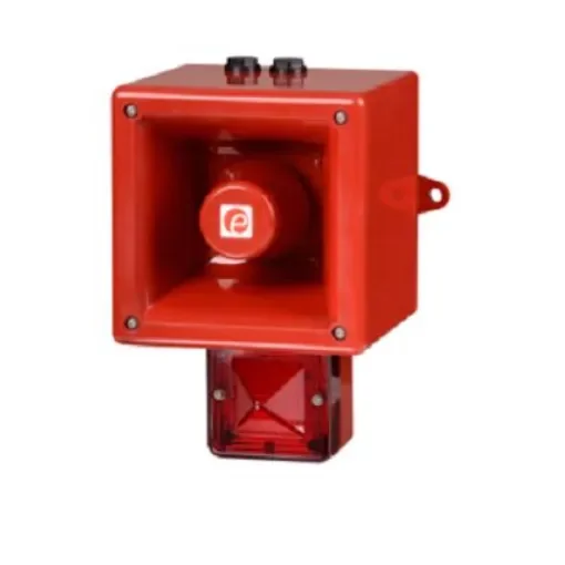 e2s AL112NX Series Amber Sounder Beacon, 115 V, IP66, Wall Mount, 120dB at 1 Metre - AL112NXAC115AA0A1R/A product image