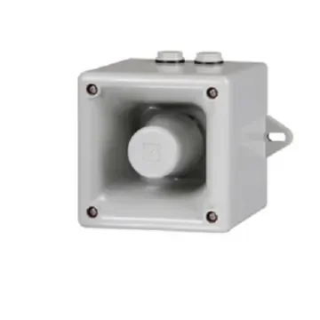 e2s A105NSONTEL Series Electronic Sounder, 48 V, ±3dB at 1 m, IP66, AC, DC, 3-Tone - A105NSONTELAA0A1R product image