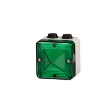 e2s L101FLASHTEL Series Amber, Blue, Clear, Green, Red, Yellow Flashing Beacon, 230 V, Wall Mount, Xenon Bulb - L101FLASHTEL230BA0A1R/A product image