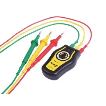 Penta Phase Rotation Tester, CAT III 600 V, CAT IV 600 V - DR706IVXFR product image