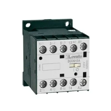 Lovato BG BG Contactor, 24 V ac Coil, 3-Pole, 16 A, 18 kW, 1NO - 11BG0610A024 product image