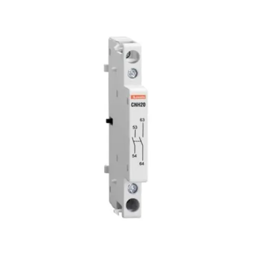 Lovato Auxiliary Contact, 2 Contact, 2NO, DIN Rail, CN CNH - CNH20 product image