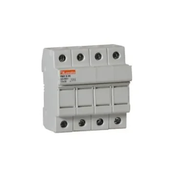Lovato 32A Fuse Holder for 10 x 38mm Fuse, 3P, 690V ac - FB01B3N product image