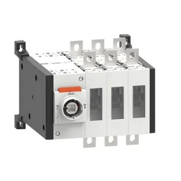 Lovato 3P Pole Screw Mount Changeover Switch - 160A Maximum Current, 144kW Power Rating - GLC0160C1 product image
