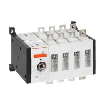 Lovato 4P Pole Screw Mount Changeover Switch - 160A Maximum Current, 144kW Power Rating - GLC0160T4C1 product image