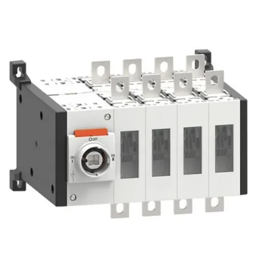 Lovato 3P Pole Screw Mount Changeover Switch - 160A Maximum Current, 144kW Power Rating - GLC0200T4C1 product image