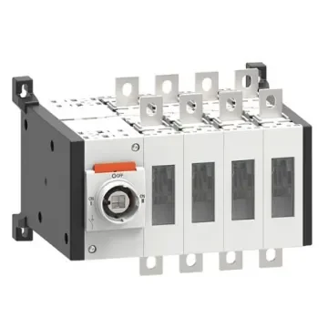 Lovato 4P Pole Screw Mount Changeover Switch - 250A Maximum Current, 250kW Power Rating - GLC0250T4C1 product image