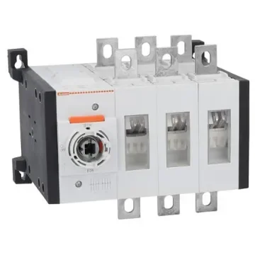 Lovato 3P Pole Screw Mount Changeover Switch - 400A Maximum Current, 400kW Power Rating - GLC0400C1 product image