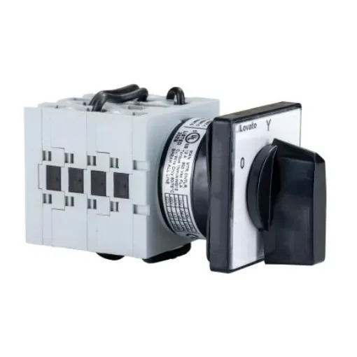 Lovato Rotary Cam Switch Star Delta Starter, Star Delta, 7.5 kW, 440 V ac, 3 Phase, IP20, IP65 - GX1612U product image