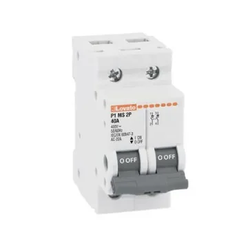 Lovato 2P Pole DIN Rail Switch Disconnector - 63A Maximum Current - P1MS2P063 product image