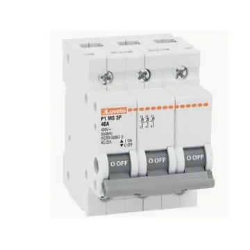 Lovato 3P Pole DIN Rail Switch Disconnector - 40A Maximum Current - P1MS3P040 product image