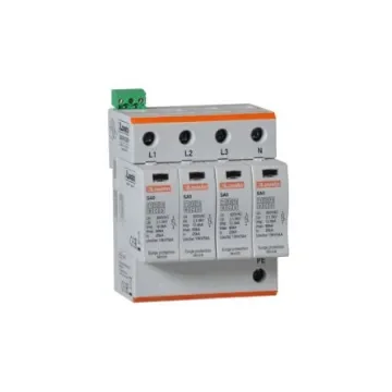 Lovato Single Phase Surge Protector, 60kA, DIN Rail Mount - SA04PA320R product image