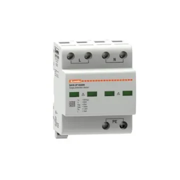 Lovato Single Phase Surge Protector, 100kA, DIN Rail Mount - SA1B2PA320R product image