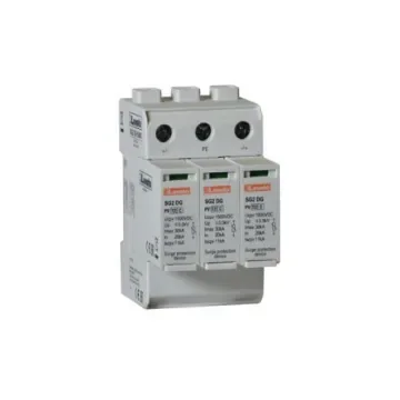 Lovato Single Phase Surge Protector, 30kA, DIN Rail Mount - SG2DGK50M3 product image