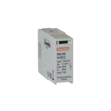 Lovato Single Phase Replacement cartridge, 40kA, DIN Rail Mount - SGX02DGK10M3 product image