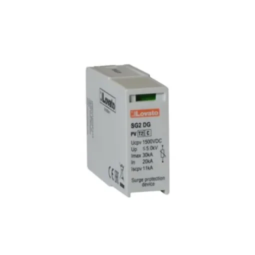Lovato Single Phase Replacement cartridge, 30kA, DIN Rail Mount - SGX02DGK50M3 product image