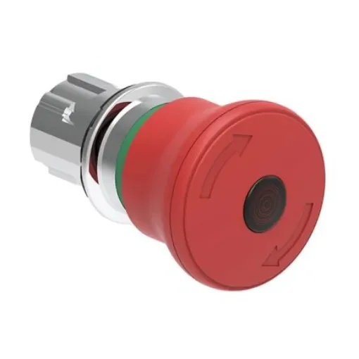 Lovato LPSBL66 Series Latching Emergency Stop Push Button, 22mm Cutout - LPSBL6644 product image