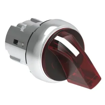 Lovato LPSSL13 Series 3 Position Selector Switch Head, 22mm Cutout, Red Handle - LPSSL1304 product image