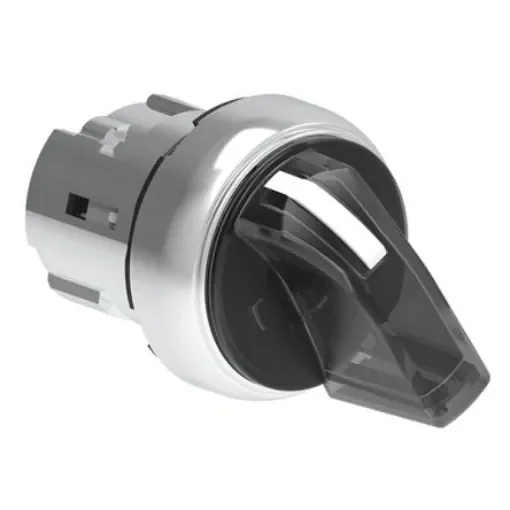Lovato LPSSL13 Series 3 Position Selector Switch Head, 22mm Cutout, White Handle - LPSSL1308 product image