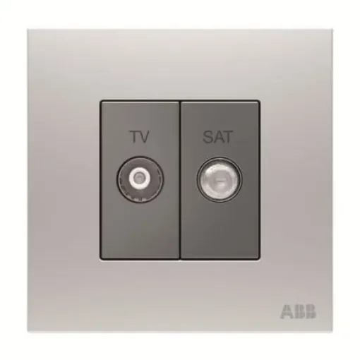 SAT, TV Female 2 Outlet TV Aerial Connector - 2CLA625009N1101 product image