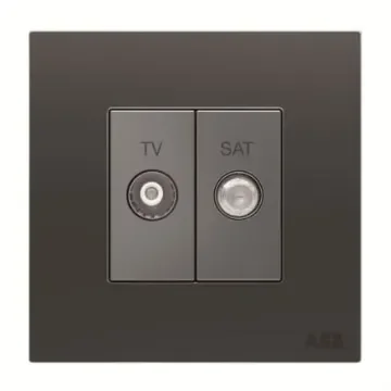 SAT, TV Female 2 Outlet Socket - 2CLA625009N1501 product image