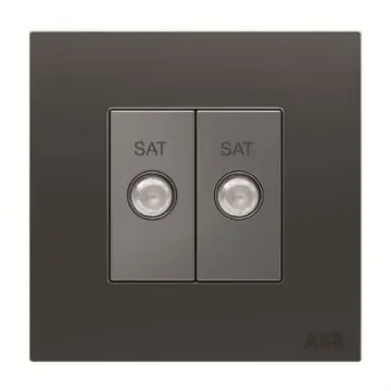 SAT Female 2 Outlet Socket - 2CLA625109N1501 product image