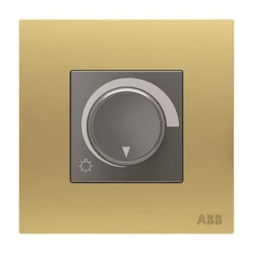 ABB 2 Way 1 Gang Dimmer Switch 40-400VA, 250V, 40W - 2CLA626039N1701 product image