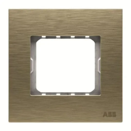 ABB Gold 1 Gang Frame - 2CLA637100N1601 product image