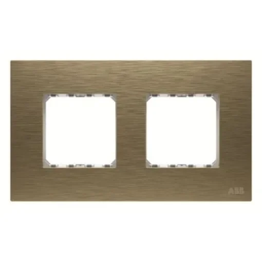 ABB Gold 2 Gang Frame - 2CLA647200N1601 product image