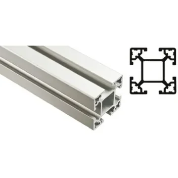 FlexLink Silver Aluminium Profile Strut, 44 x 44 mm, 11mm Groove, 3000mm Length, Series XC - XCBL 3X44 product image