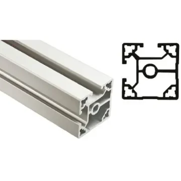 FlexLink Silver Aluminium Profile Strut, 44 x 44 mm, 11mm Groove, 2000mm Length, Series XC - XCBL 2X44 T2 product image