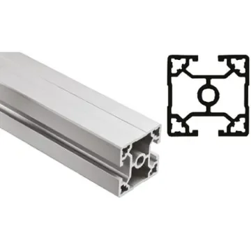 FlexLink Silver Aluminium Profile Strut, 44 x 44 mm, 11mm Groove, 3000mm Length, Series XC - XCBL 3X44 T2A product image