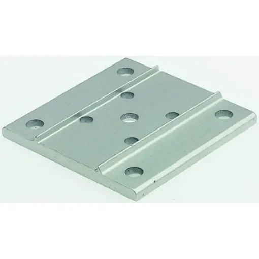 FlexLink M6, M8 Thread Base Plate, 11mm Groove - XCFB 44 F product image