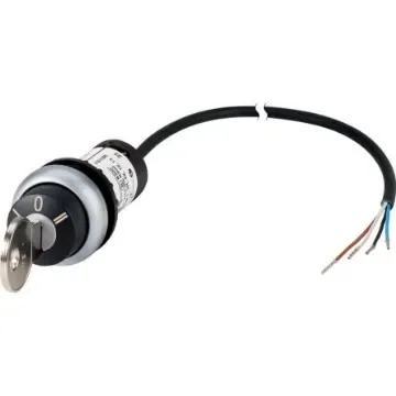 Eaton 3-position Key Switch Head, Momentary, 22.5mm Cutout - 186280 C22-WS3-MS1-K02-P65 product image