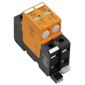 Weidmuller 1+N Phase Surge Protector, 40kA, DIN Rail Mount - 1352620000 product image