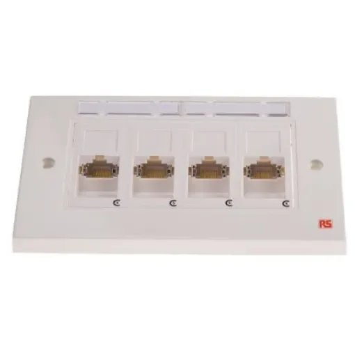 RS PRO Telephone Socket 4-way - 2495551 product image