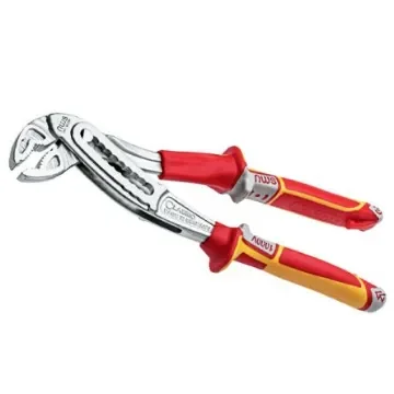 NWS N1651 Water Pump Pliers, 240 mm Overall, VDE/1000V - N1651-49-VDE-240-SB product image