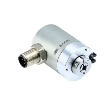 Baumer Absolute Absolute Encoder, Singleturn 12 bit - Multiturn 16 bit ppr, SSI Signal, Blind Hollow Type - EAM300-SM5.5L4B.12160.A product image