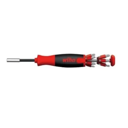 Wiha Magnetic Interchangeable Screwdriver Set, 12-Piece, ESD-Safe - 38600 product image
