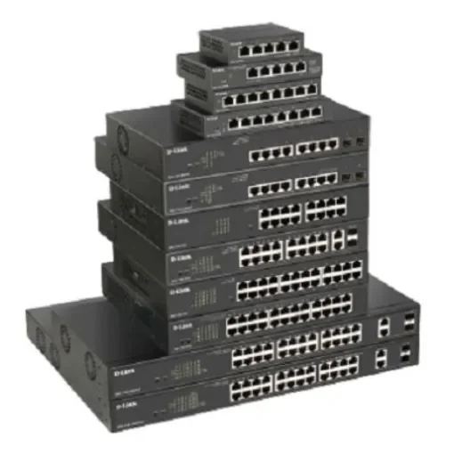 D-Link 5-Port Gigabit Smart Managed Switch, Smart 5 Port Gigabit Switch, UK - DGS-1100-05V2/B product image