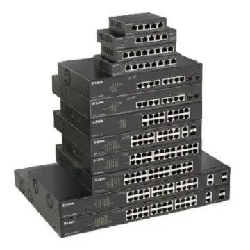 D-Link 8-Port Gigabit Smart Managed Switch, Smart 8 Port Gigabit Switch, UK - DGS-1100-08V2/B product image