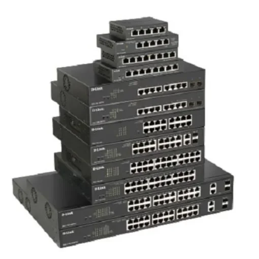 D-Link 24-Port Gigabit Smart Managed PoE Switch, Smart 24 Port Gigabit Switch With PoE - DGS-1100-24PV2 product image