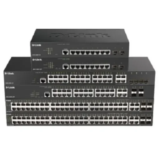 D-Link 10-Port Gigabit Managed PoE Switch, Managed 10 Port Gigabit Switch With PoE - DGS-2000-10P product image