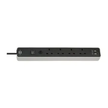 brennenstuhl 3m 4 Socket Type G - British Extension Lead - 1153243026 product image