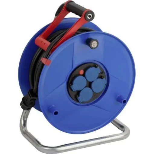 brennenstuhl 40m 4 Socket Type E - French Cable Reel - 1233124 product image