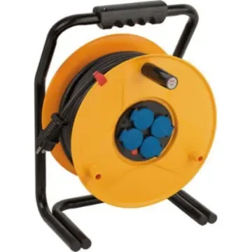 brennenstuhl 40m 4 Socket Type E - French Cable Reel - 1317714 product image
