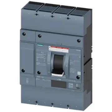 Siemens, SENTRON MCCB Molded Case Circuit Breaker 4P 800A, Breaking Capacity 65 kA, Fixed Mount - 3VA6580-6JP46-2AA0 product image