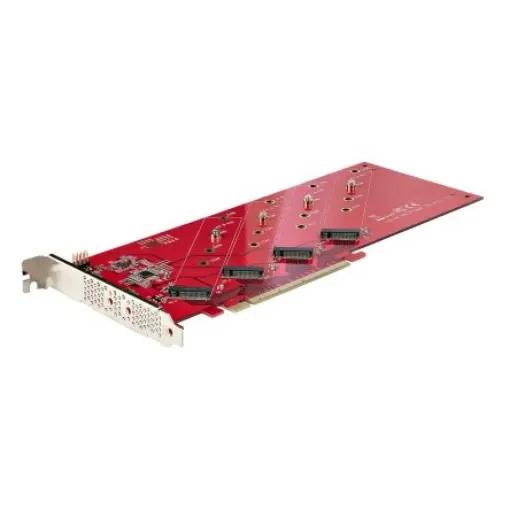 StarTech.com 4 port M2 M-key M.2 Adapter Card - QUAD-M2-PCIE-CARD-B product image